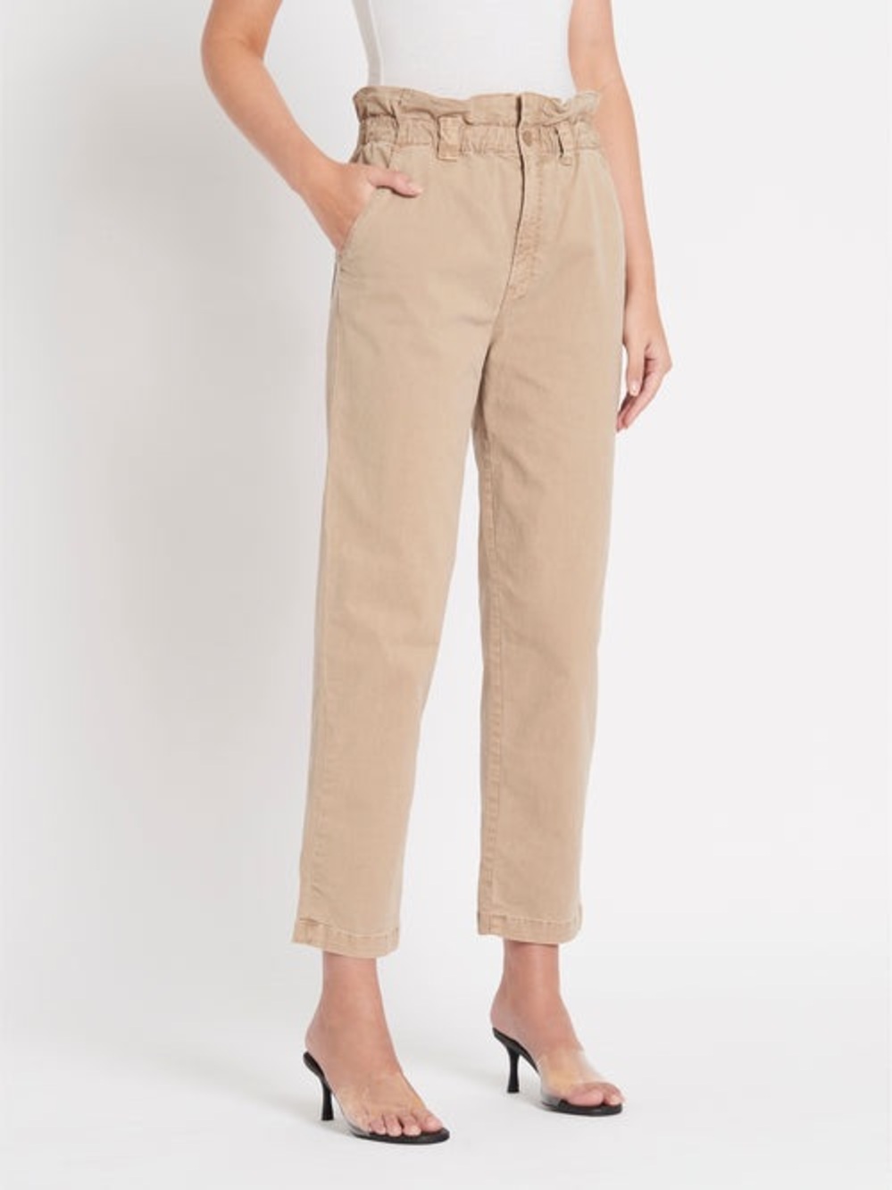 MOTHER The Yoyo Ruffle
Greaser Ankle Pants